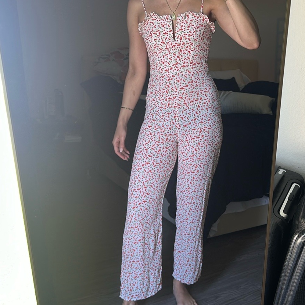 Flynn Skye Cherry Jumpsuit